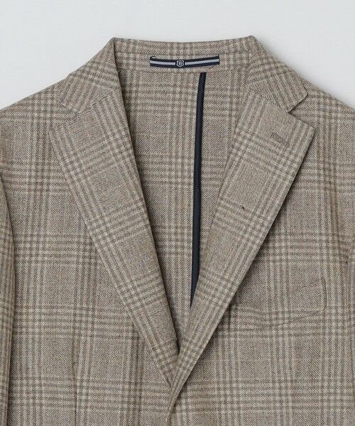 SHIPS / シップス テーラードジャケット | BREUER: ウール フランネル チェック ジャケット | 詳細4