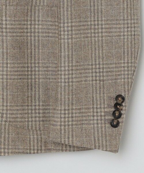SHIPS / シップス テーラードジャケット | BREUER: ウール フランネル チェック ジャケット | 詳細5