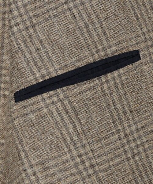 SHIPS / シップス テーラードジャケット | BREUER: ウール フランネル チェック ジャケット | 詳細8