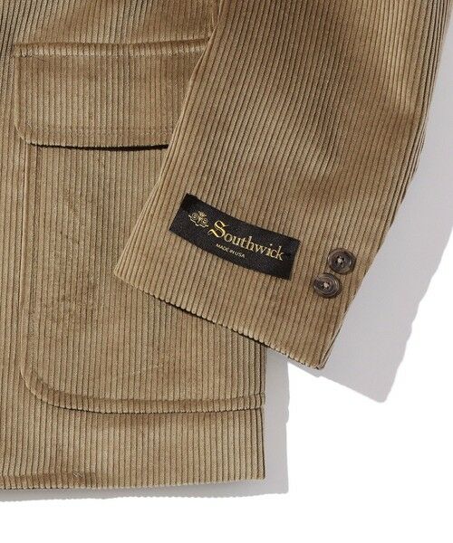 SHIPS / シップス テーラードジャケット | Southwick: CAMBRIDGE ブリスベンモス コーデュロイ ジャケット | 詳細3