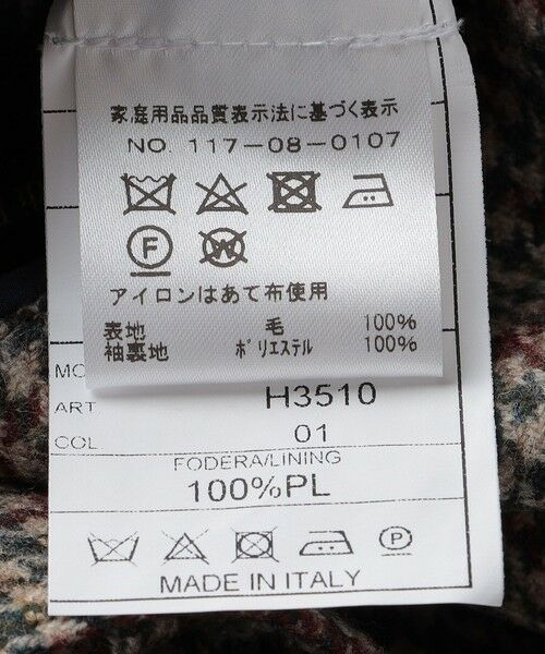 SHIPS / シップス テーラードジャケット | BREUER: ジーロング ハウンドトゥース ジャケット | 詳細13