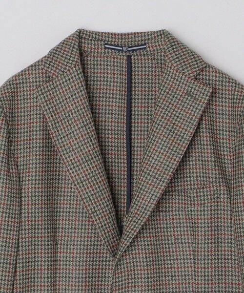 SHIPS / シップス テーラードジャケット | BREUER: ジーロング ハウンドトゥース ジャケット | 詳細4