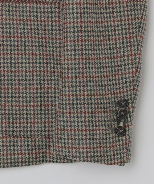 SHIPS / シップス テーラードジャケット | BREUER: ジーロング ハウンドトゥース ジャケット | 詳細5