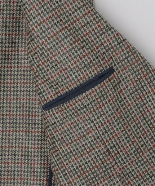 SHIPS / シップス テーラードジャケット | BREUER: ジーロング ハウンドトゥース ジャケット | 詳細6