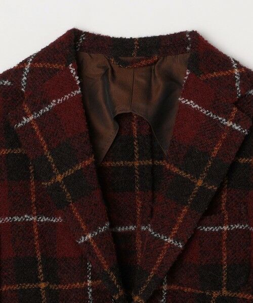 SHIPS / シップス テーラードジャケット | GIANFRANCO BOMMEZZADRI: ブークレ タータンチェック ジャケット | 詳細4