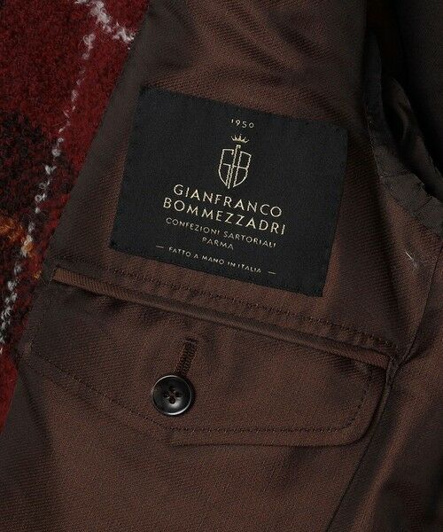 SHIPS / シップス テーラードジャケット | GIANFRANCO BOMMEZZADRI: ブークレ タータンチェック ジャケット | 詳細9