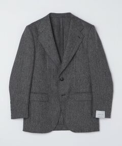 SHIPS / シップス テーラードジャケット | 【SHIPS別注】CARUSO: AIDA ワイドラペル ウール ヘリンボーン ツイード ジャケット