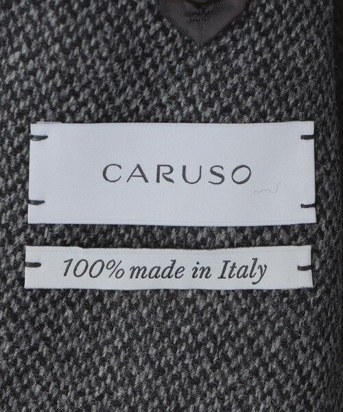 SHIPS / シップス テーラードジャケット | 【SHIPS別注】CARUSO: AIDA ワイドラペル ウール ヘリンボーン ツイード ジャケット | 詳細10