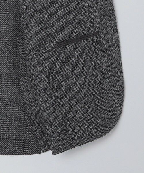 SHIPS / シップス テーラードジャケット | 【SHIPS別注】CARUSO: AIDA ワイドラペル ウール ヘリンボーン ツイード ジャケット | 詳細8