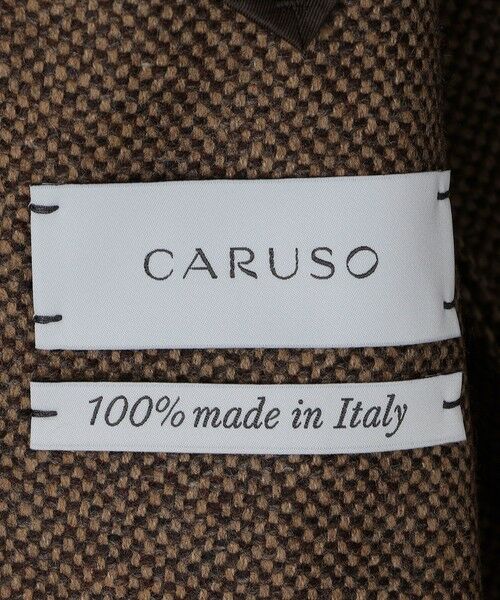 SHIPS / シップス テーラードジャケット | 【SHIPS別注】CARUSO: AIDA ワイドラペル ウール シルク バスケット ジャケット | 詳細18