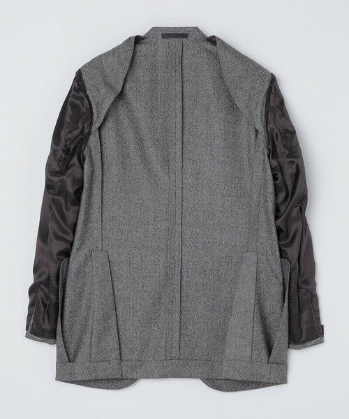 SHIPS / シップス テーラードジャケット | 【SHIPS別注】CARUSO: AIDA ワイドラペル ピンヘッド ジャケット | 詳細3