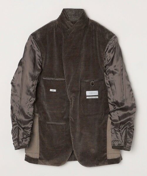 SHIPS / シップス テーラードジャケット | 【SHIPS別注】CARUSO: AIDA ワイドラペル コーデュロイ ジャケット | 詳細13