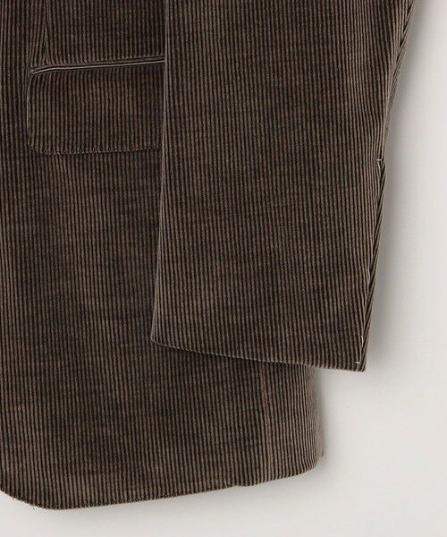 SHIPS / シップス テーラードジャケット | 【SHIPS別注】CARUSO: AIDA ワイドラペル コーデュロイ ジャケット | 詳細16