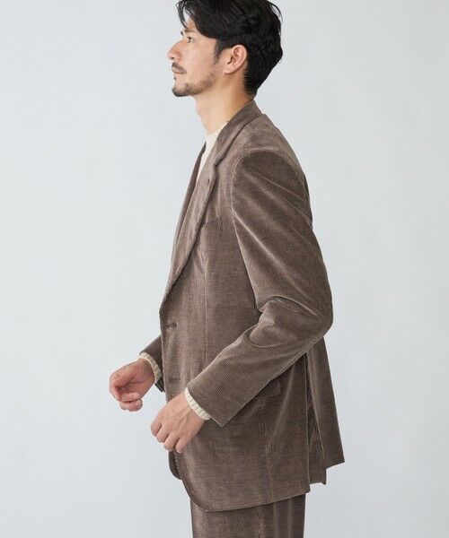 SHIPS / シップス テーラードジャケット | 【SHIPS別注】CARUSO: AIDA ワイドラペル コーデュロイ ジャケット | 詳細2