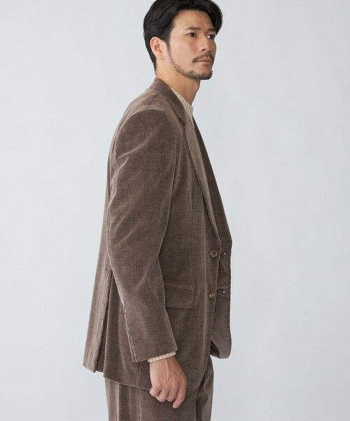 SHIPS / シップス テーラードジャケット | 【SHIPS別注】CARUSO: AIDA ワイドラペル コーデュロイ ジャケット | 詳細4