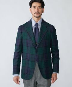 SHIPS / シップス テーラードジャケット | 【 SHIPS別注】Errico Formicola: ウール ブラックウォッチ ジャケット