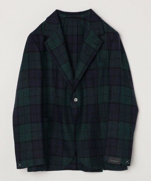 SHIPS / シップス テーラードジャケット | 【 SHIPS別注】Errico Formicola: ウール ブラックウォッチ ジャケット | 詳細12