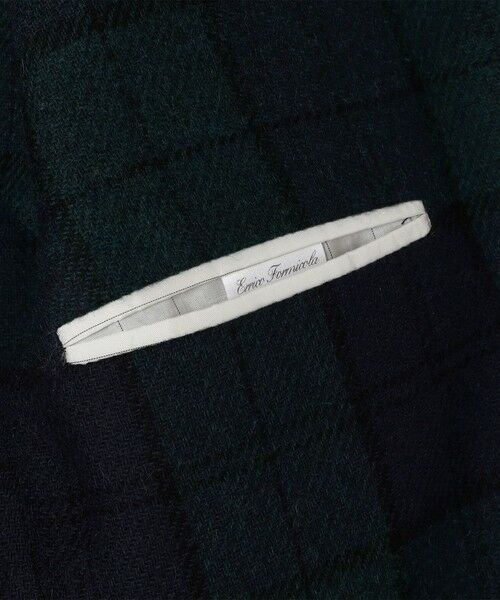 SHIPS / シップス テーラードジャケット | 【 SHIPS別注】Errico Formicola: ウール ブラックウォッチ ジャケット | 詳細20