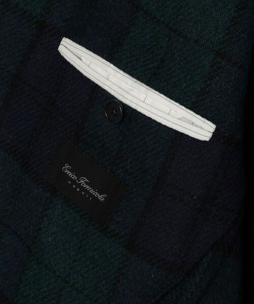 SHIPS / シップス テーラードジャケット | 【 SHIPS別注】Errico Formicola: ウール ブラックウォッチ ジャケット | 詳細21