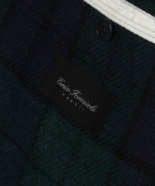 SHIPS / シップス テーラードジャケット | 【 SHIPS別注】Errico Formicola: ウール ブラックウォッチ ジャケット | 詳細22