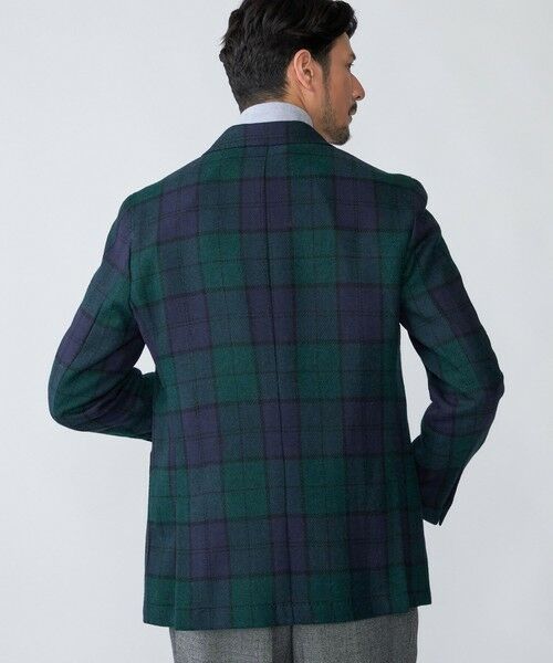 SHIPS / シップス テーラードジャケット | 【 SHIPS別注】Errico Formicola: ウール ブラックウォッチ ジャケット | 詳細3