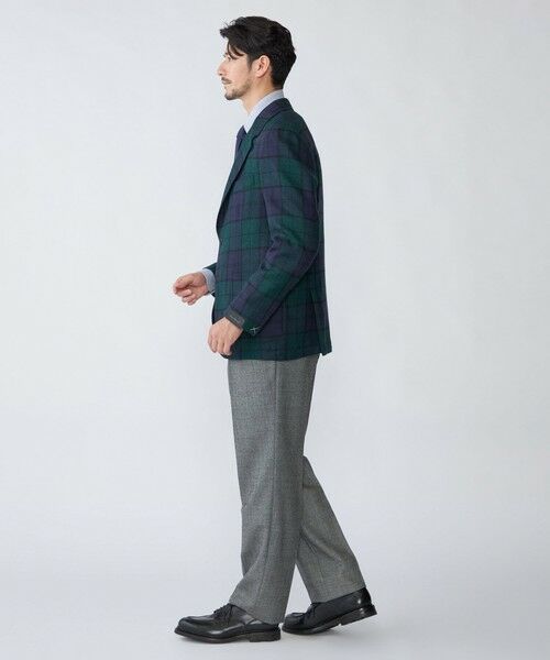 SHIPS / シップス テーラードジャケット | 【 SHIPS別注】Errico Formicola: ウール ブラックウォッチ ジャケット | 詳細7