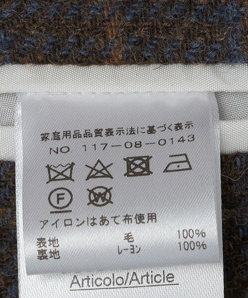 SHIPS / シップス テーラードジャケット | 【 SHIPS別注】Errico Formicola:ウール ブラウン×ブルー チェック ジャケット | 詳細11