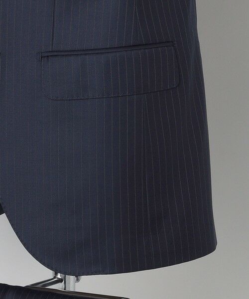 SHIPS / シップス セットアップ | SHIPS: LORO PIANA FABRIC オーストラリス ピンストライプ ネイビー スーツ | 詳細10