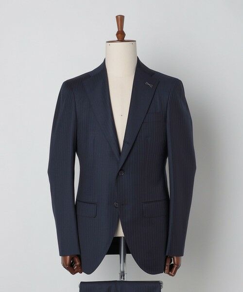 SHIPS / シップス セットアップ | SHIPS: LORO PIANA FABRIC オーストラリス ピンストライプ ネイビー スーツ | 詳細2