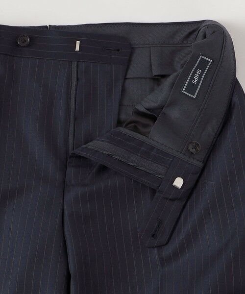 SHIPS / シップス セットアップ | SHIPS: LORO PIANA FABRIC オーストラリス ピンストライプ ネイビー スーツ | 詳細23