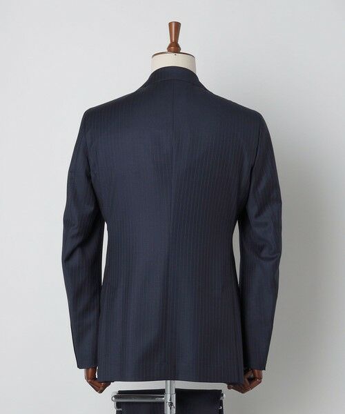 SHIPS / シップス セットアップ | SHIPS: LORO PIANA FABRIC オーストラリス ピンストライプ ネイビー スーツ | 詳細4