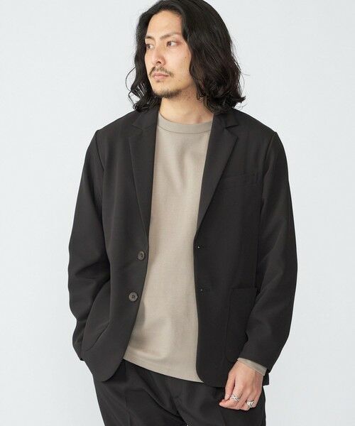 SHIPS / シップス セットアップ | SHIPS:〈手洗い可能〉ダブルクロス セットアップ (ジャケット＋イージーパンツ) | 詳細2