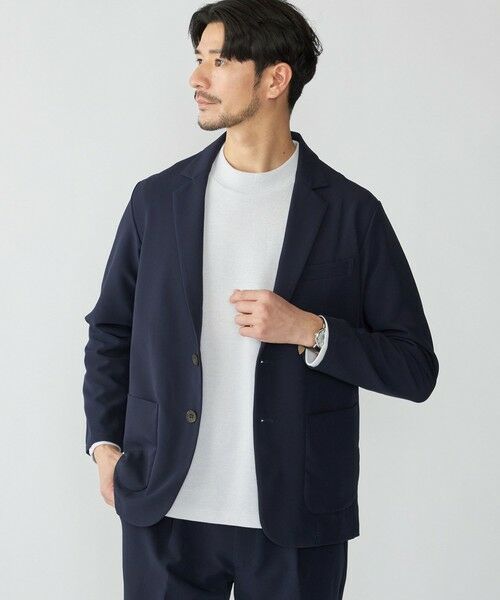 SHIPS / シップス セットアップ | SHIPS:〈手洗い可能〉ダブルクロス セットアップ (ジャケット＋イージーパンツ) | 詳細17