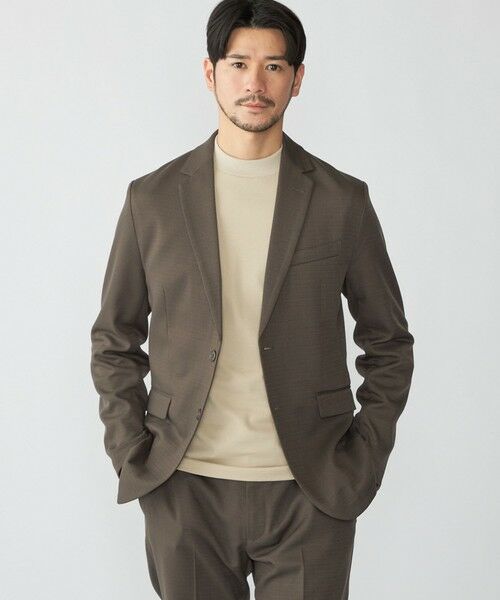 SHIPS / シップス セットアップ | SHIPS:〈手洗い可能〉ホップサック テック セットアップ (ジャケット+パンツ) | 詳細3