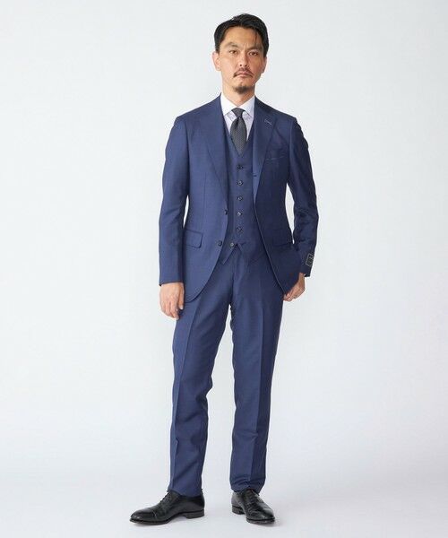 SHIPS / シップス セットアップ | SHIPS: 御幸毛織 ファブリック FOUR SEASONS シャークスキン スーツ | 詳細10