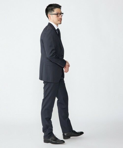 SHIPS / シップス セットアップ | SHIPS: LUXURY DORMEUIL AMADEUS ピンストライプ スーツ | 詳細13