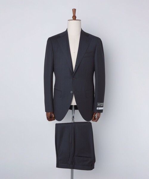 SHIPS / シップス セットアップ | SHIPS: LUXURY DORMEUIL AMADEUS ピンストライプ スーツ | 詳細14