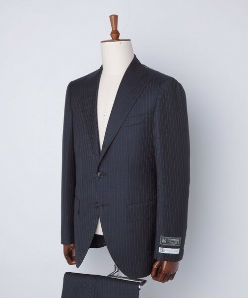 SHIPS / シップス セットアップ | SHIPS: LUXURY DORMEUIL AMADEUS ピンストライプ スーツ | 詳細16