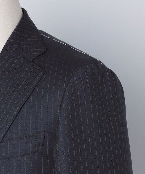 SHIPS / シップス セットアップ | SHIPS: LUXURY DORMEUIL AMADEUS ピンストライプ スーツ | 詳細18