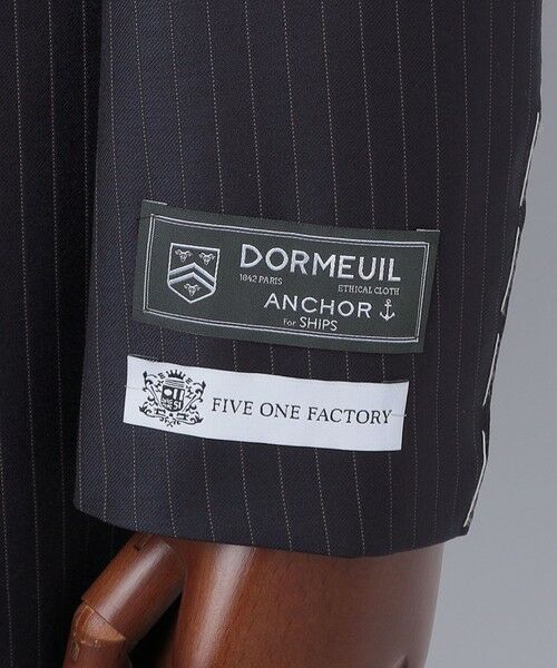 SHIPS / シップス セットアップ | SHIPS: LUXURY DORMEUIL AMADEUS ピンストライプ スーツ | 詳細21