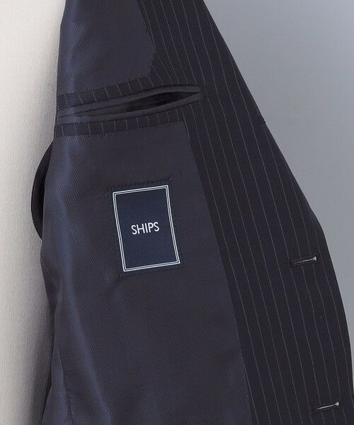 SHIPS / シップス セットアップ | SHIPS: LUXURY DORMEUIL AMADEUS ピンストライプ スーツ | 詳細24