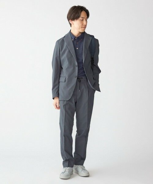 SHIPS / シップス セットアップ | 【WEB限定】SHIPS:〈手洗い可能〉ナチュラル ストレッチ エア セットアップ | 詳細1