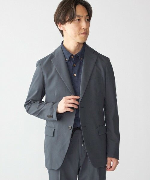 SHIPS / シップス セットアップ | 【WEB限定】SHIPS:〈手洗い可能〉ナチュラル ストレッチ エア セットアップ | 詳細2