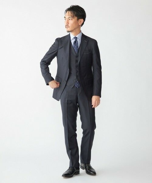 SHIPS / シップス セットアップ | SHIPS: LORO PIANA FABRIC オーストラリス 無地 S3B スーツ | 詳細23