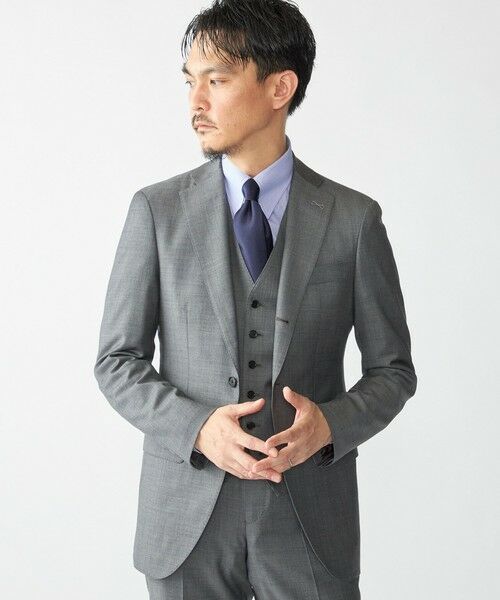 SHIPS / シップス セットアップ | SHIPS: LORO PIANA FABRIC  オーストラリス シャークスキン スーツ | 詳細8