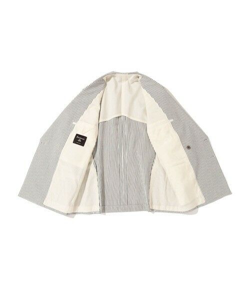 SHIPS / シップス セットアップ | Southwick: KAZUKI NAGAYAMA シアサッカー ダブルブレスト スーツ | 詳細10