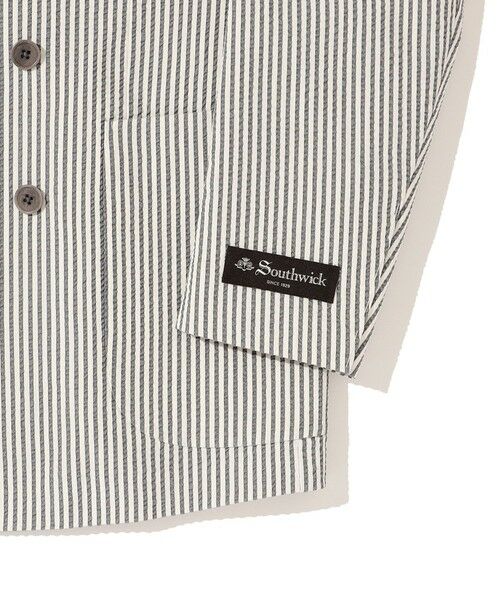 SHIPS / シップス セットアップ | Southwick: KAZUKI NAGAYAMA シアサッカー ダブルブレスト スーツ | 詳細8