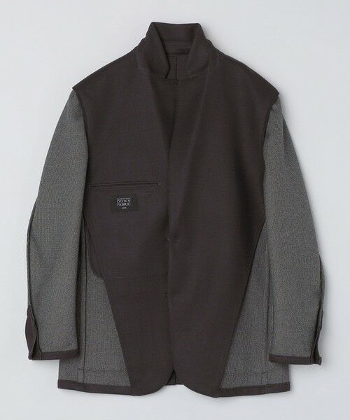 SHIPS / シップス セットアップ | SHIPS: 〈セットアップ対応〉ダウンファブリック 2ボタン ジャケット | 詳細7