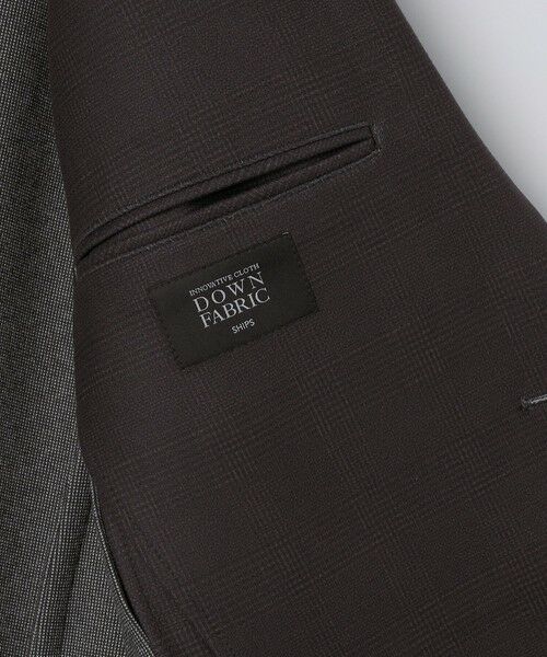 SHIPS / シップス セットアップ | SHIPS: 〈セットアップ対応〉ダウンファブリック 2ボタン ジャケット | 詳細13