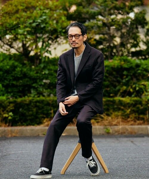 SHIPS / シップス セットアップ | SHIPS: 〈セットアップ対応〉ダウンファブリック 2ボタン ジャケット | 詳細4